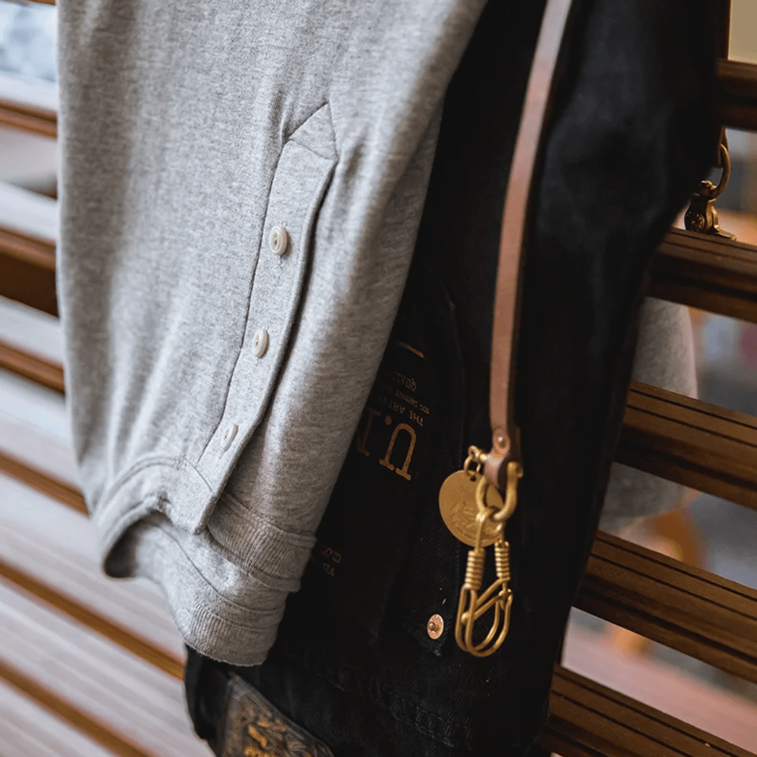 Long Sleeve Henley T-shirt - Wild Soul Co.