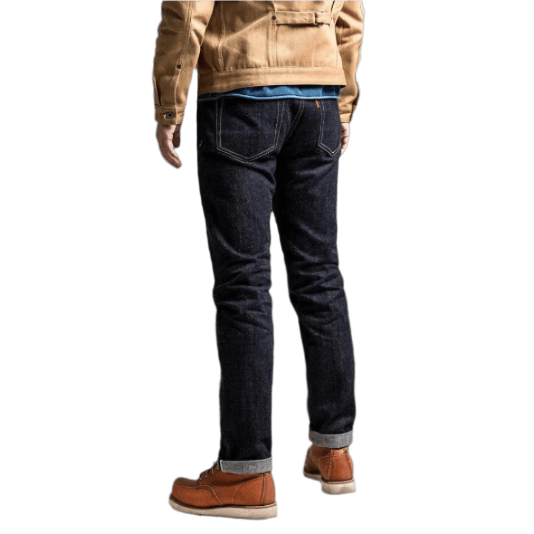 Slim Red Tornado Denim Jeans - Wild Soul Co.