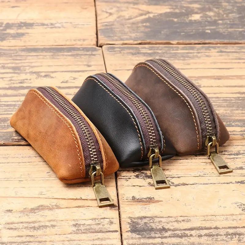 Vintage Leather Multifunctional Pouch - Wild Soul Co.