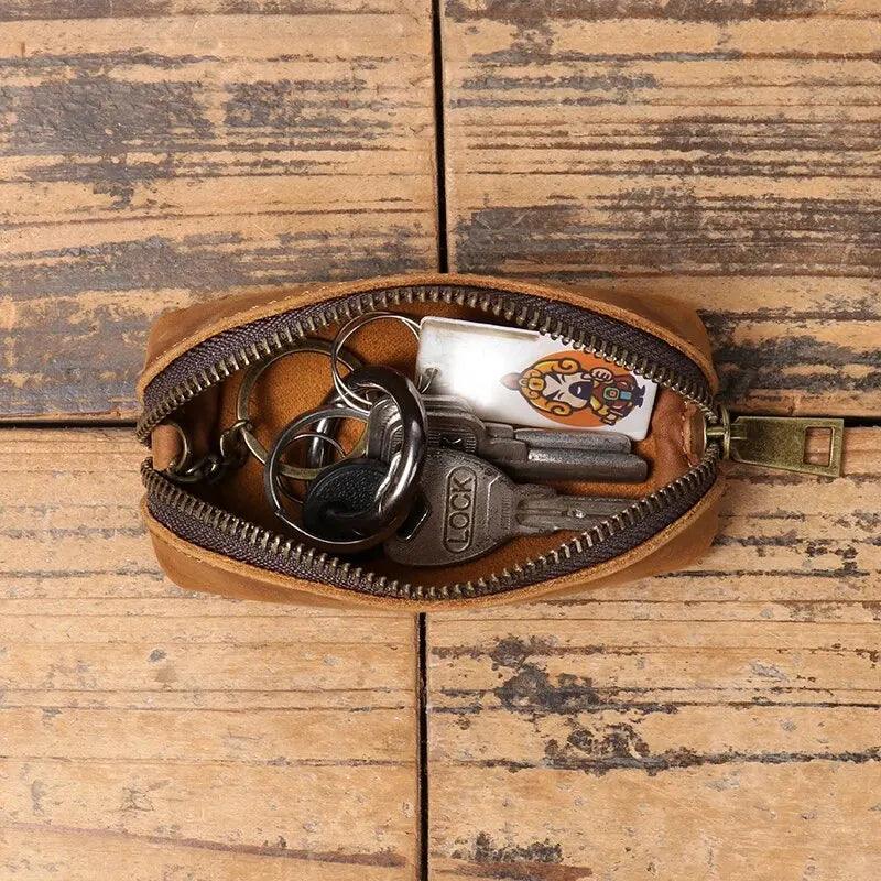 Vintage Leather Multifunctional Pouch - Wild Soul Co.