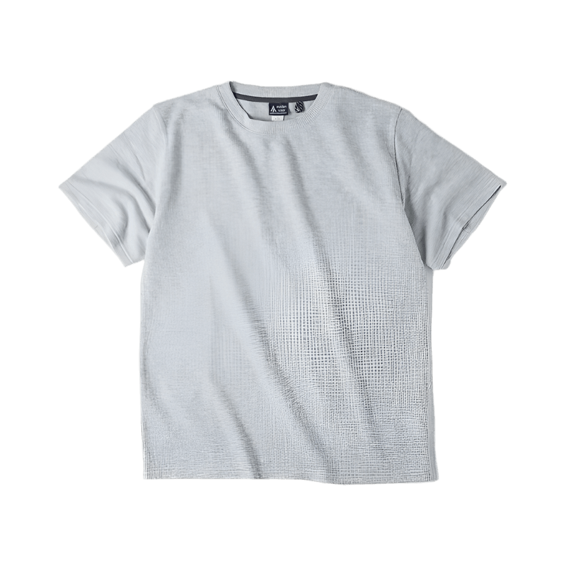 Waffle Pattern T-Shirt - Wild Soul Co.