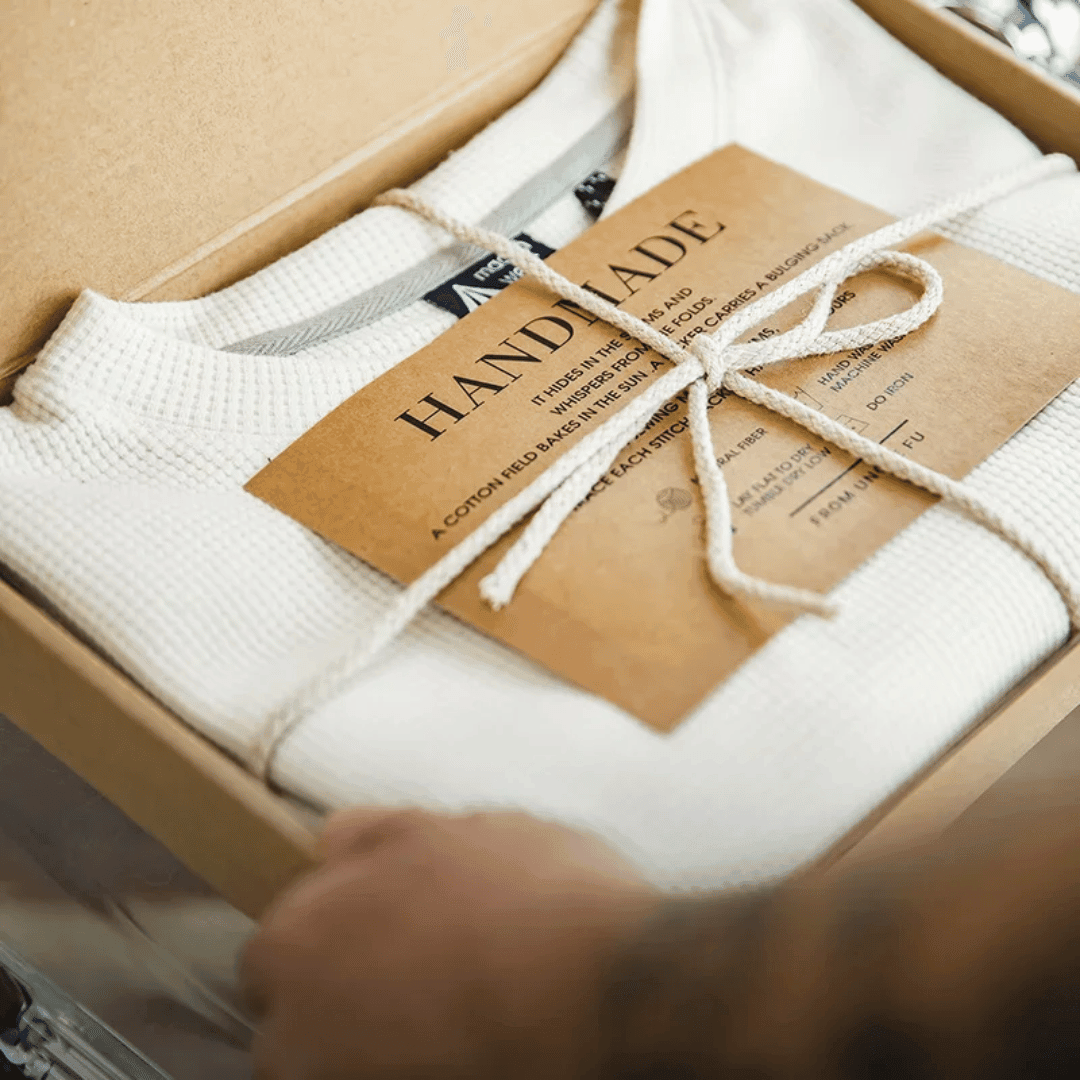 Waffle Pattern T-Shirt - Wild Soul Co.