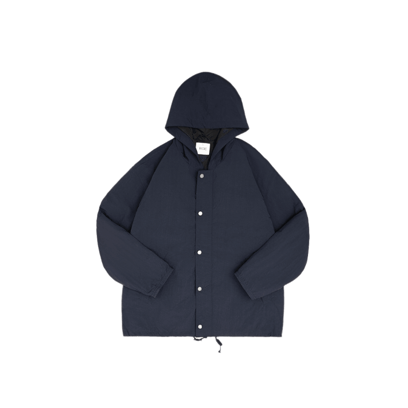 Navy Blue Parka Jacket - Wild Soul Co.