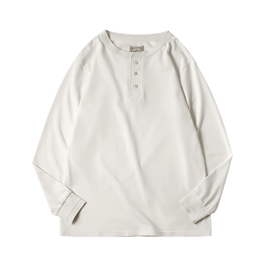 Long Sleeve Henley T-shirt - Wild Soul Co.