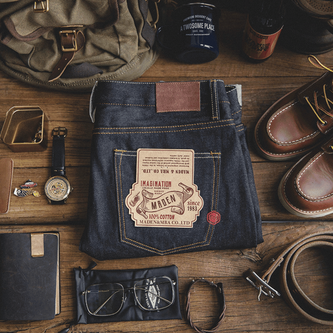 Retro Denim Jeans - Wild Soul Co.