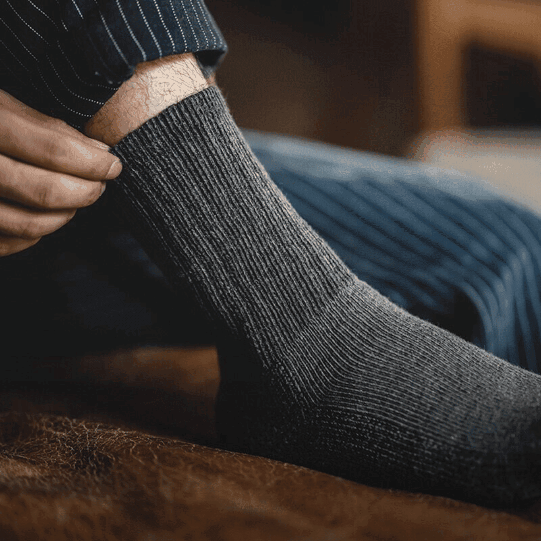 Wool Retro Desert Socks - Wild Soul Co.