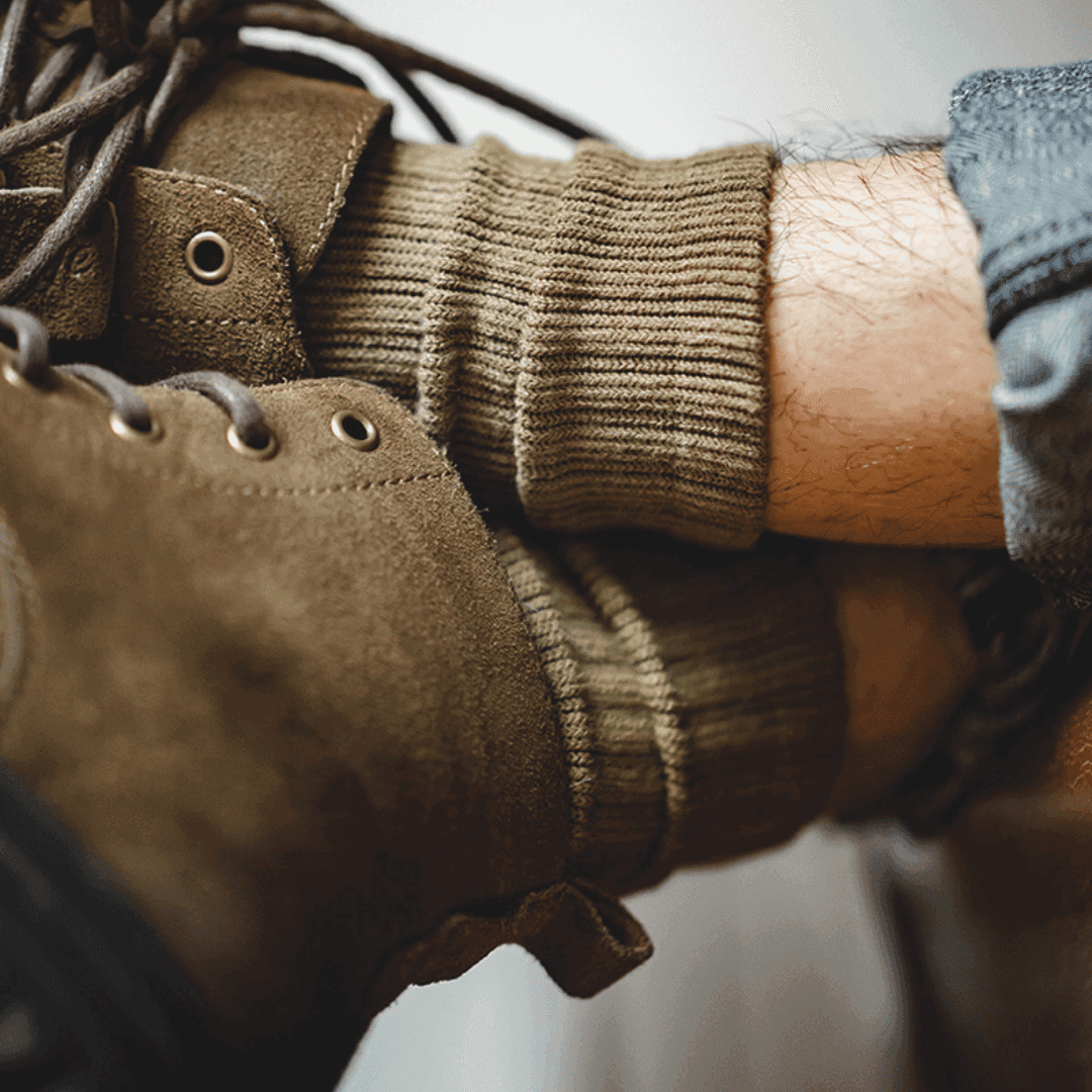 Wool Retro Desert Socks - Wild Soul Co.