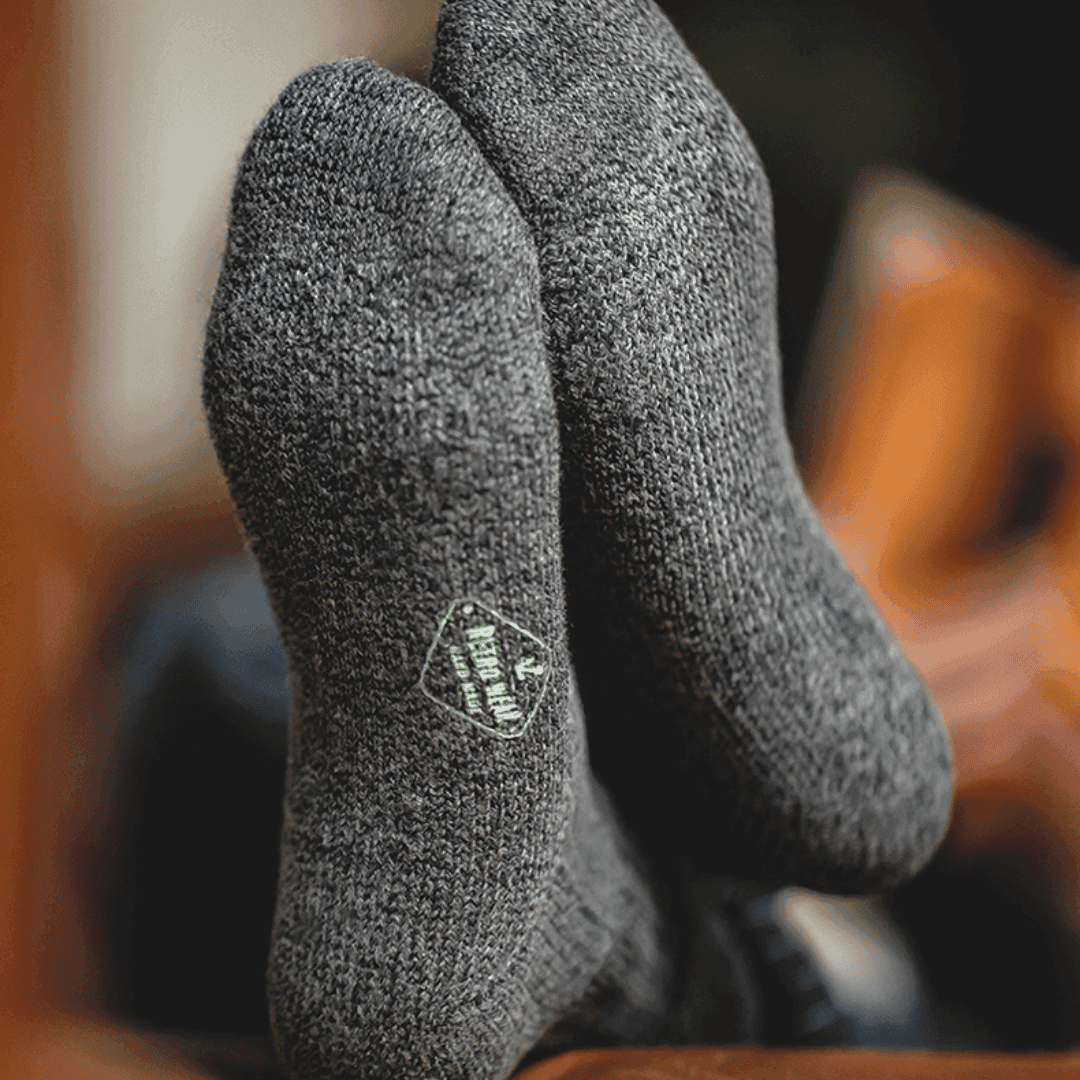 Wool Retro Desert Socks - Wild Soul Co.