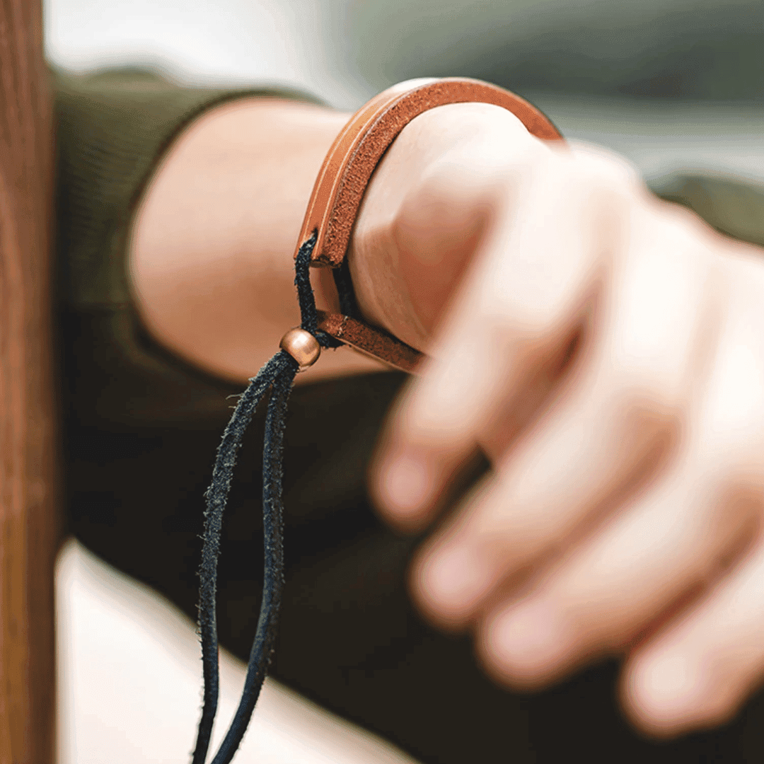 Leather Cuff Bracelet - Wild Soul Co.
