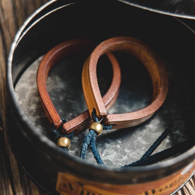 Leather Cuff Bracelet - Wild Soul Co.