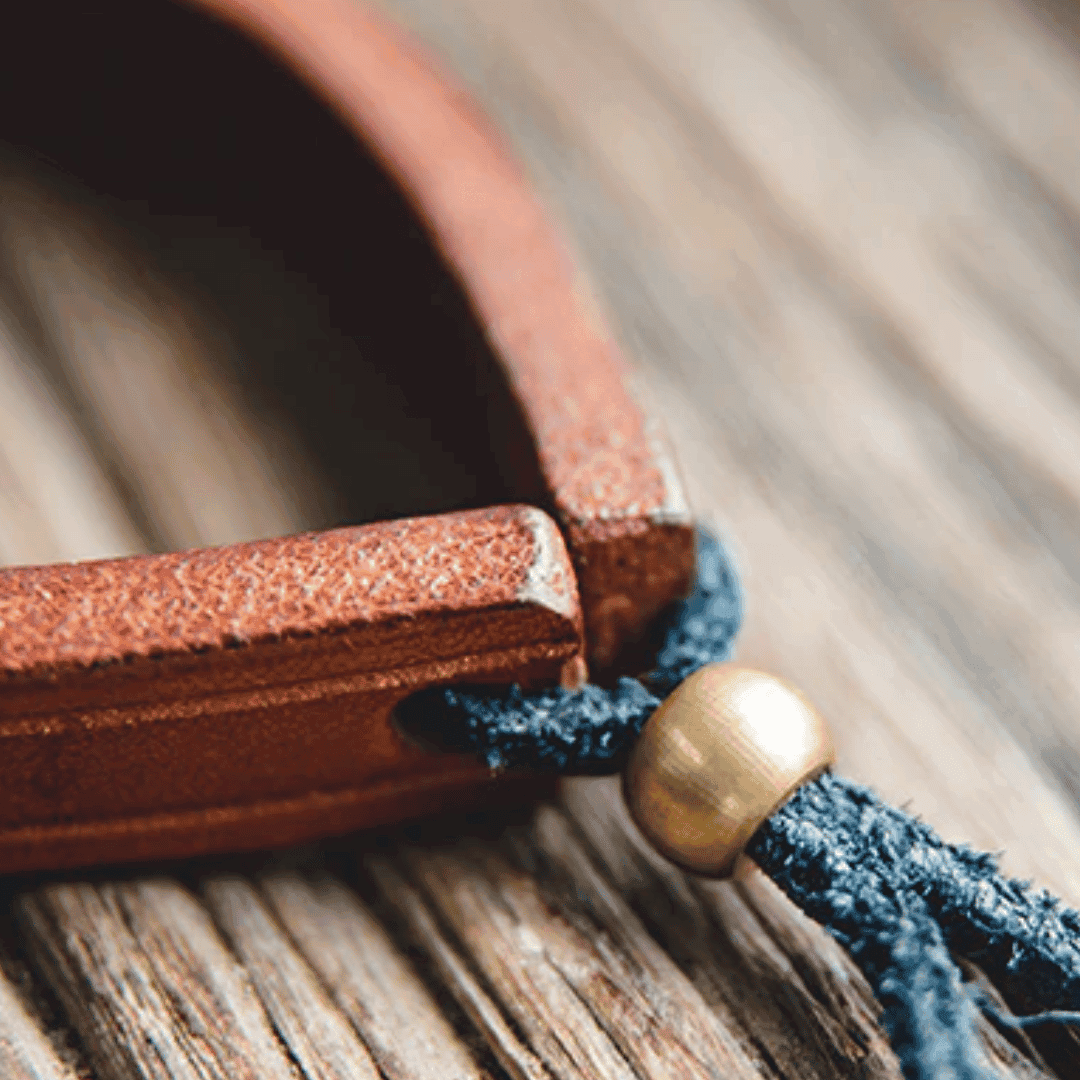 Leather Cuff Bracelet - Wild Soul Co.