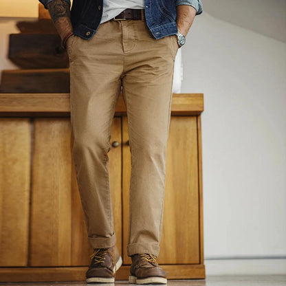 Classic Khaki Twill Pants - Wild Soul Co.