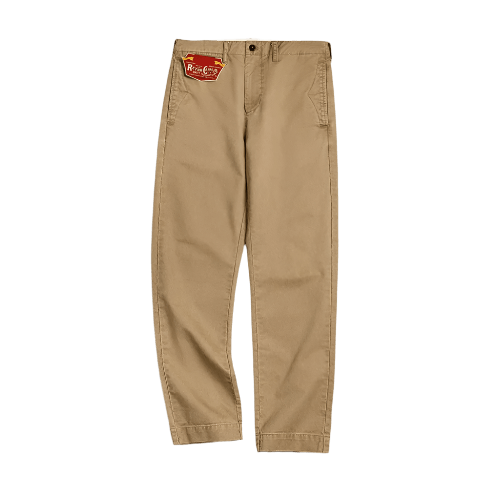 Classic Khaki Twill Pants - Wild Soul Co.