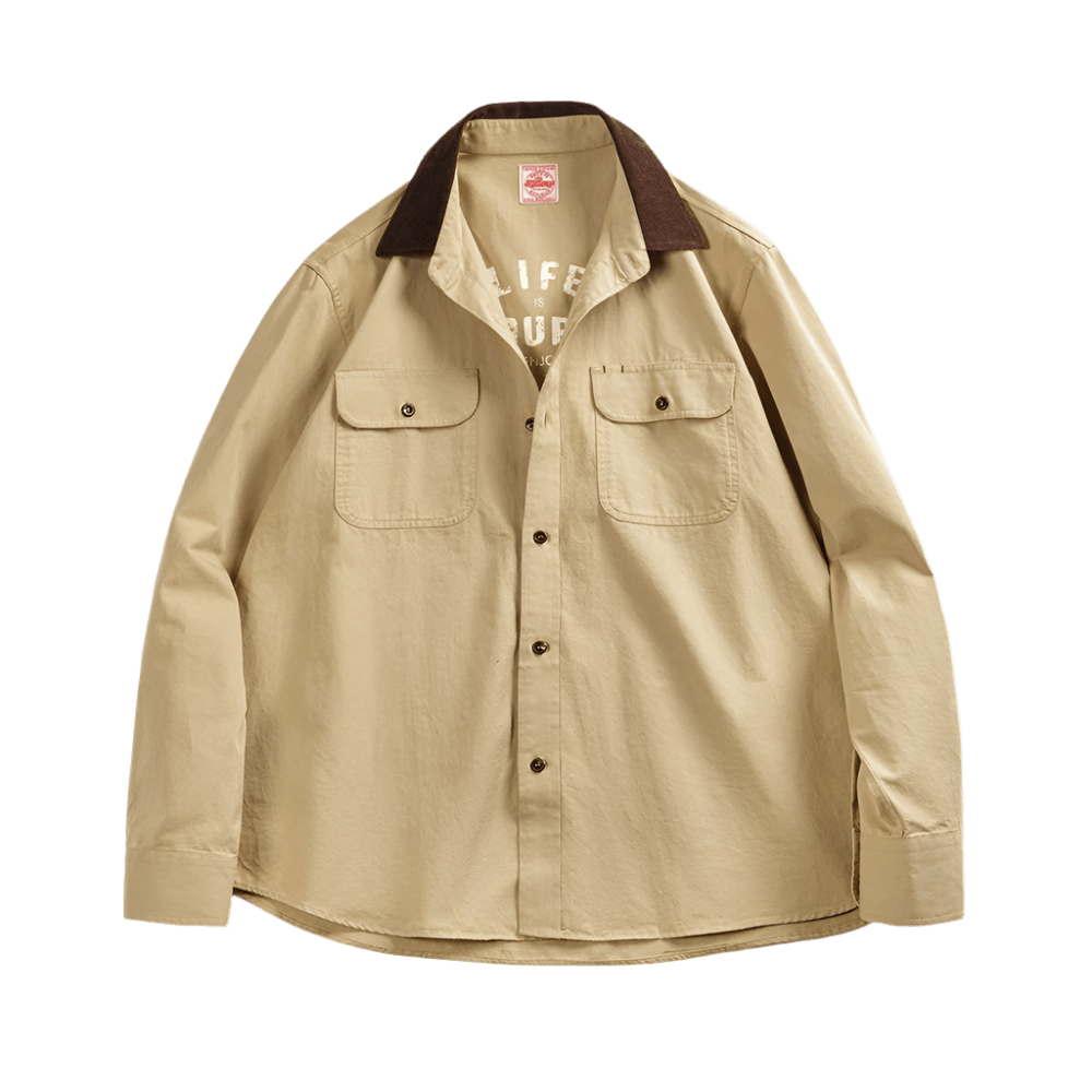 Worker Heritage Shacket - Wild Soul Co.