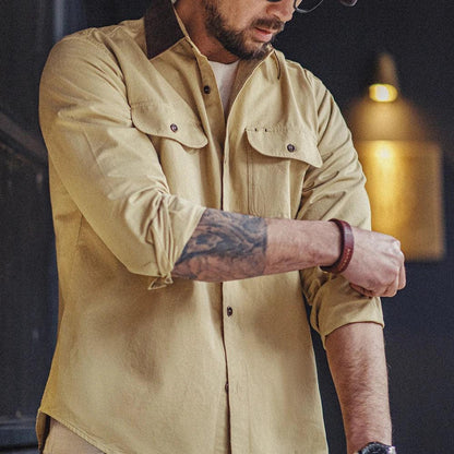 Worker Heritage Shacket - Wild Soul Co.