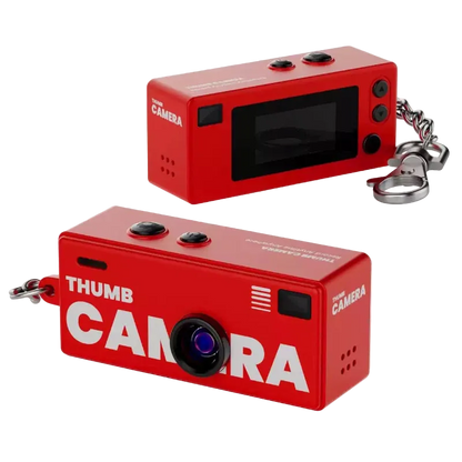 Mini Vintage Camera 1984 – Retro Keychain