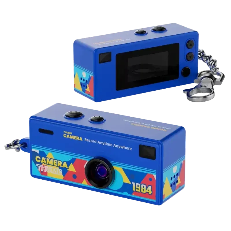 Mini Vintage Camera 1984 – Retro Keychain – Wild Soul Co.