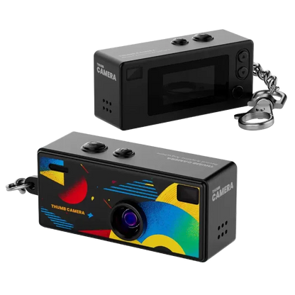 Mini Vintage Camera 1984 – Retro Keychain