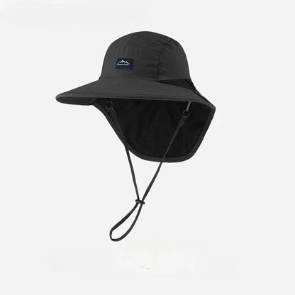 Trail Wide Brim Hat in Black