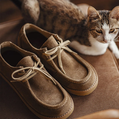 Suede Desert Shoe in an everyday setting