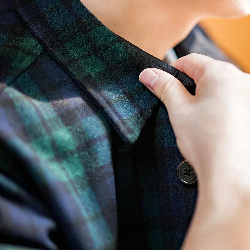 Retro Wool Flannel Shirt - Wild Soul Co.