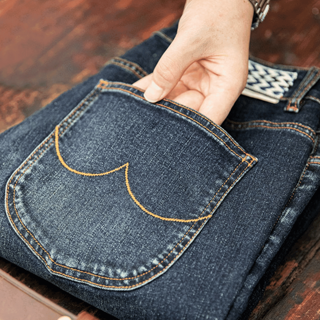 Jeans di denim da cowboy Wild Soul Co
