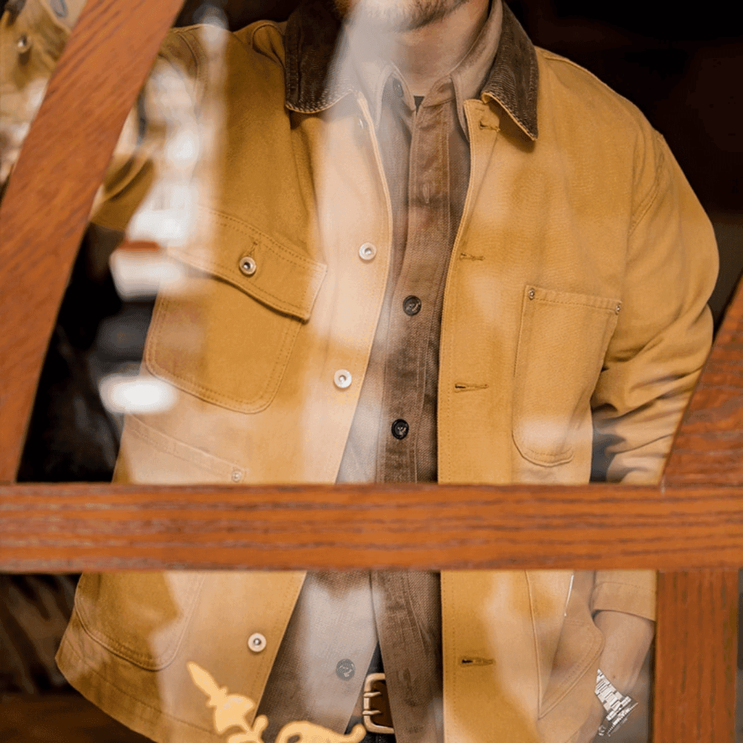 Yellow Field Jacket - Wild Soul Co.