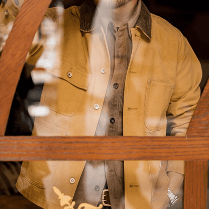 Yellow Field Jacket - Wild Soul Co.