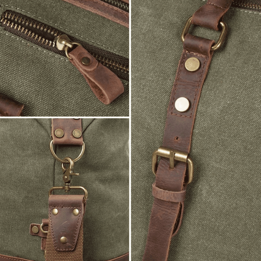 Comander Duffle Bag - Military Green - Wild Soul Co.
